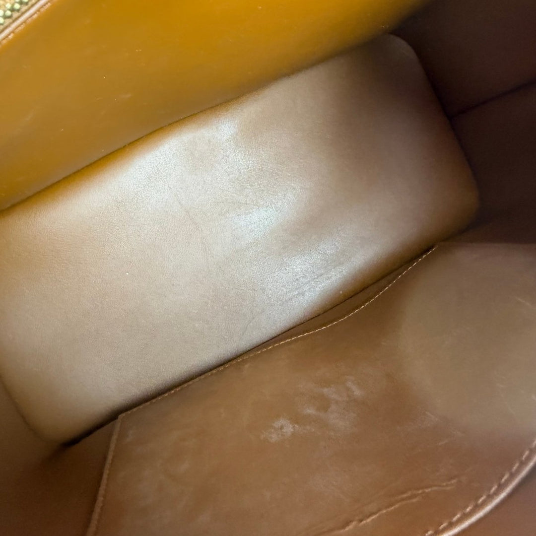Louis Vuitton Houston MM Gold Vernis Patent Leather Tote Bag - Lux Central