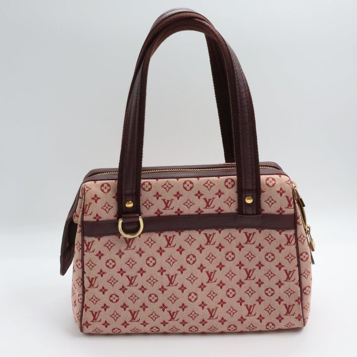Louis Vuitton Josephine PM Pink Lin Monogram Handbag - Lux Central