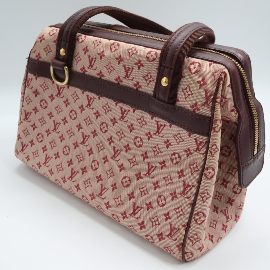 Louis Vuitton Josephine PM Pink Lin Monogram Handbag - Lux Central