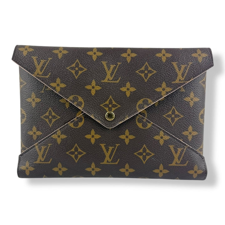 Louis Vuitton Kirigami Pouch Brown Monogram Handbag - Lux Central