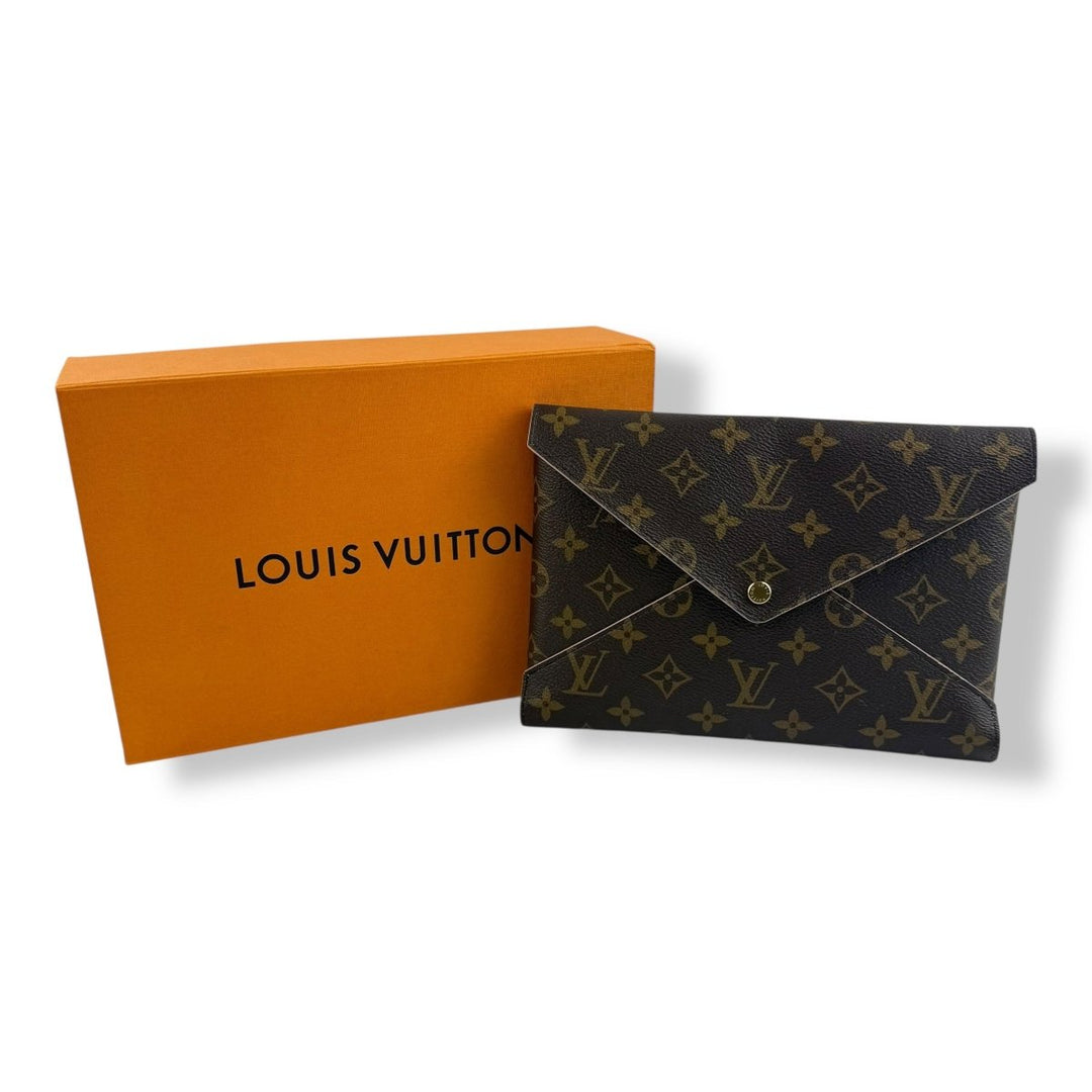 Louis Vuitton Kirigami Pouch Brown Monogram Handbag - Lux Central