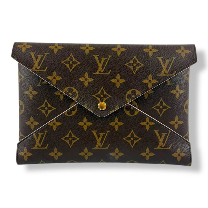 Louis Vuitton Kirigami Pouch Brown Monogram Handbag - Lux Central