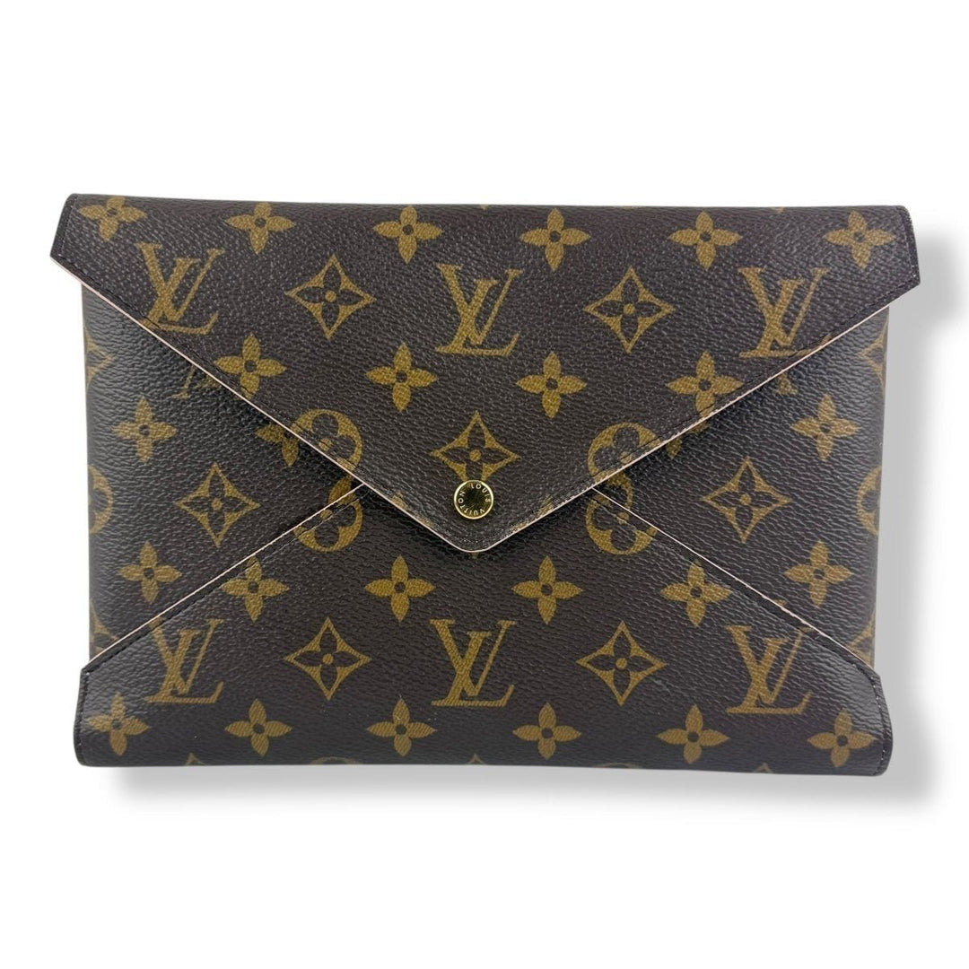 Louis Vuitton Kirigami Pouch Brown Monogram Handbag - Lux Central