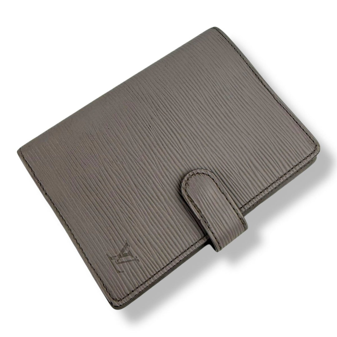 Louis Vuitton Lilac Epi PM Ring Agenda Wallet - Lux Central