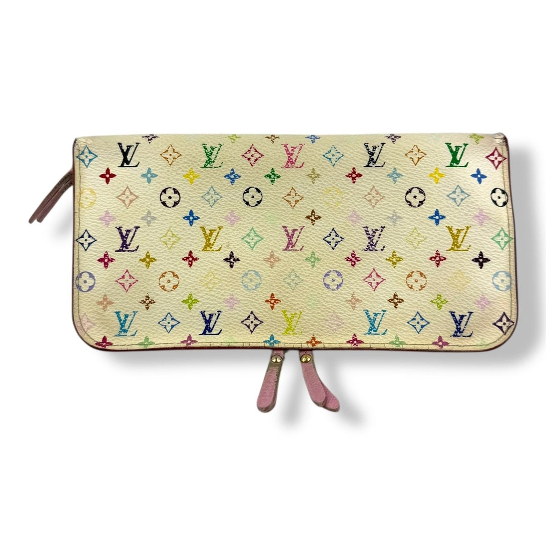 Louis Vuitton Limited Edition Murakami Insolite Long Zip Wallet - Lux Central