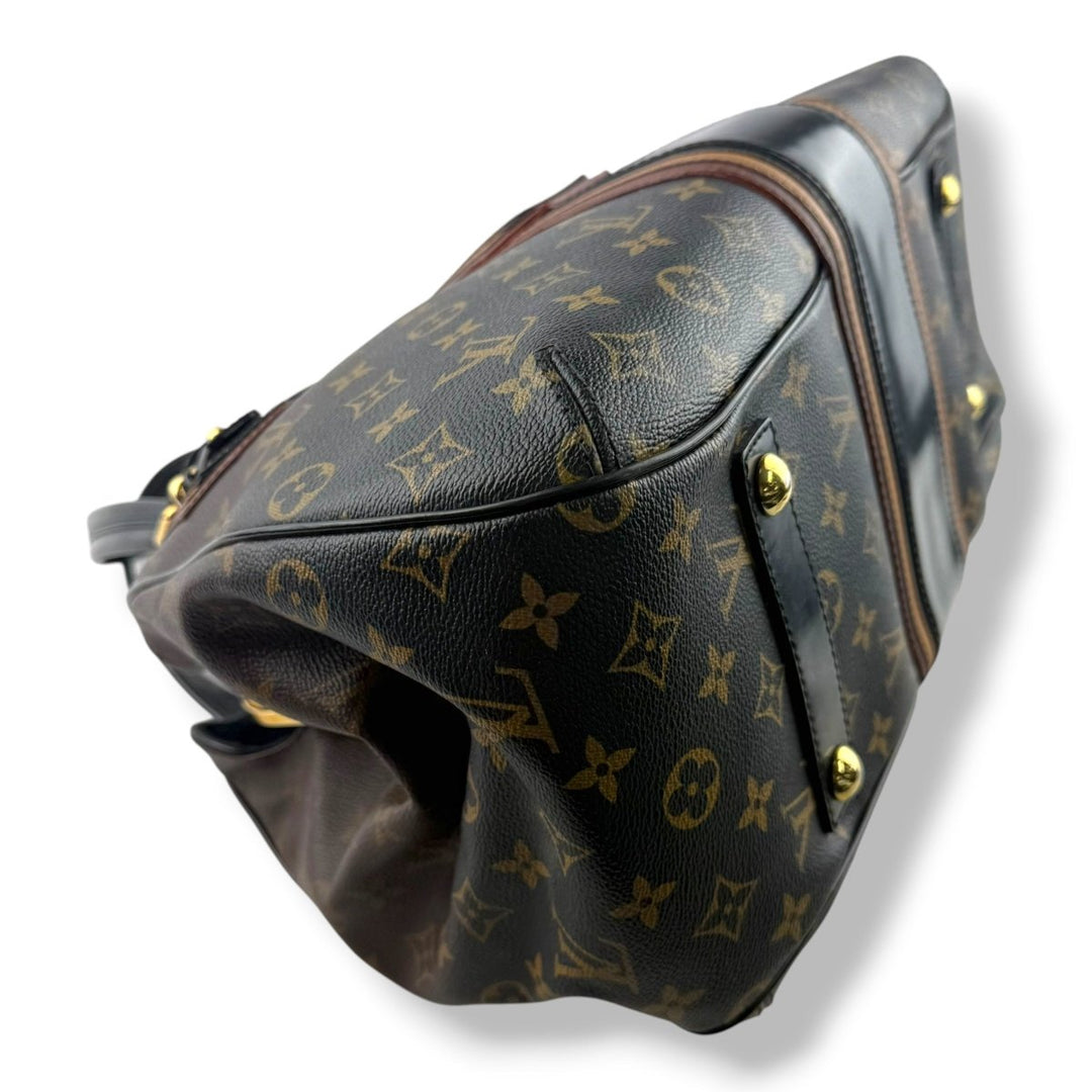 Louis Vuitton Limited Edition Noir Monogram Mirage Griet Handbag - Lux Central