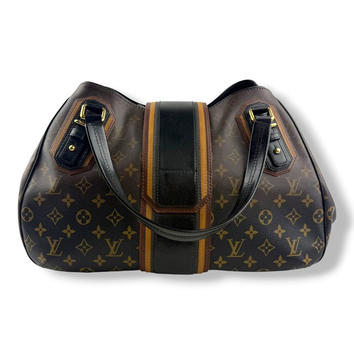 Louis Vuitton Limited Edition Noir Monogram Mirage Griet Handbag - Lux Central