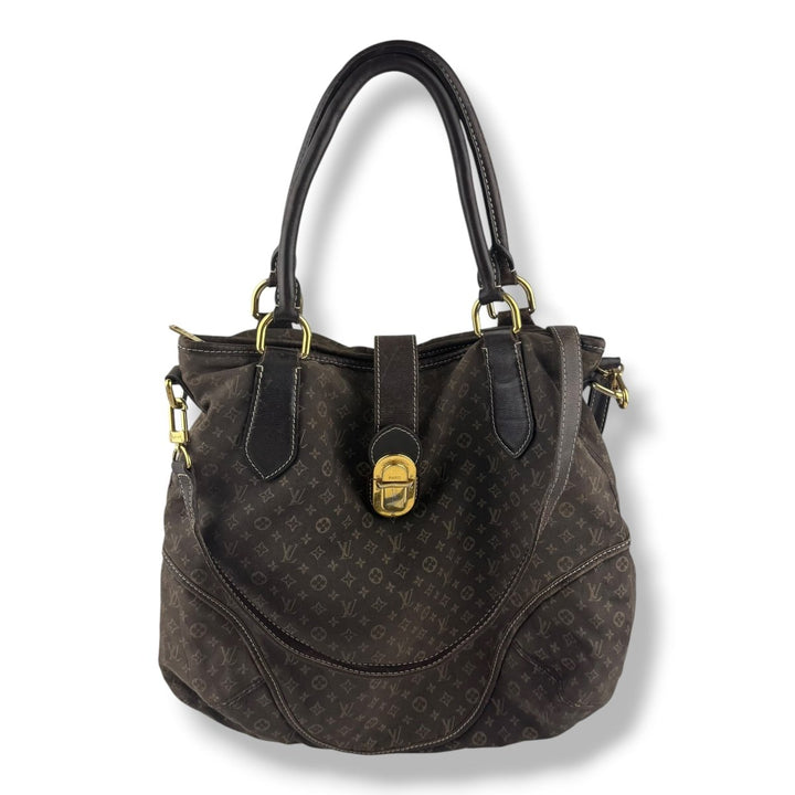 Louis Vuitton Lin Brown Idylle Monogram Elegie Handbag - Lux Central