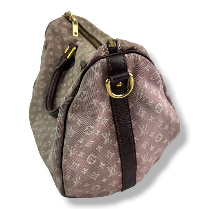 Louis Vuitton Lin Monogram Mini Idylle Romance Speedy 30 Handbag - Lux Central
