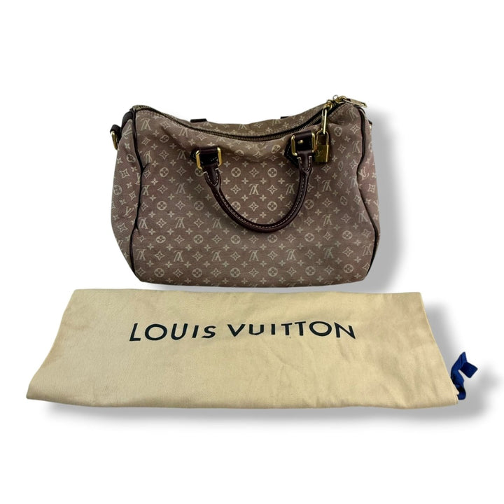 Louis Vuitton Lin Monogram Mini Idylle Romance Speedy 30 Handbag - Lux Central