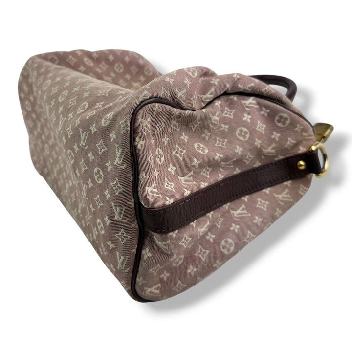 Louis Vuitton Lin Monogram Mini Idylle Romance Speedy 30 Handbag - Lux Central