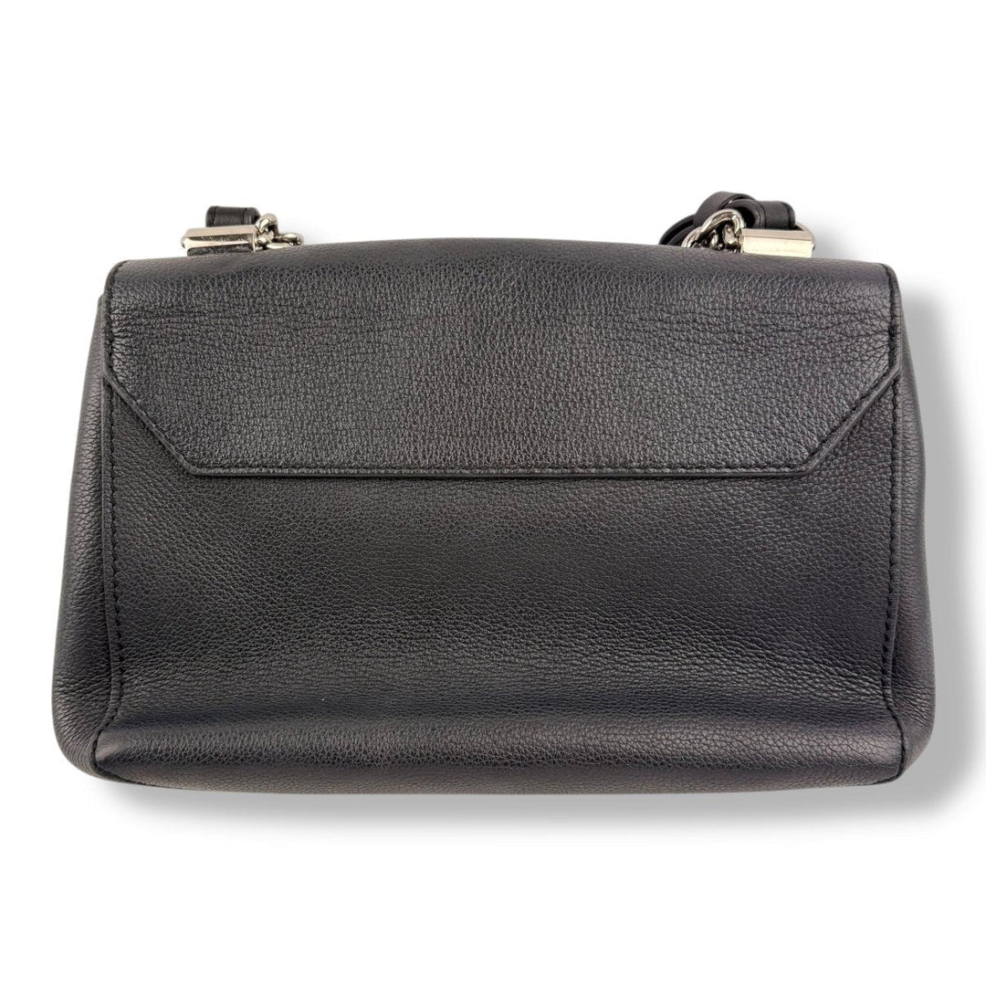 Louis Vuitton Lockme II BB Bag Black Calfskin Leather Handbag - Lux Central