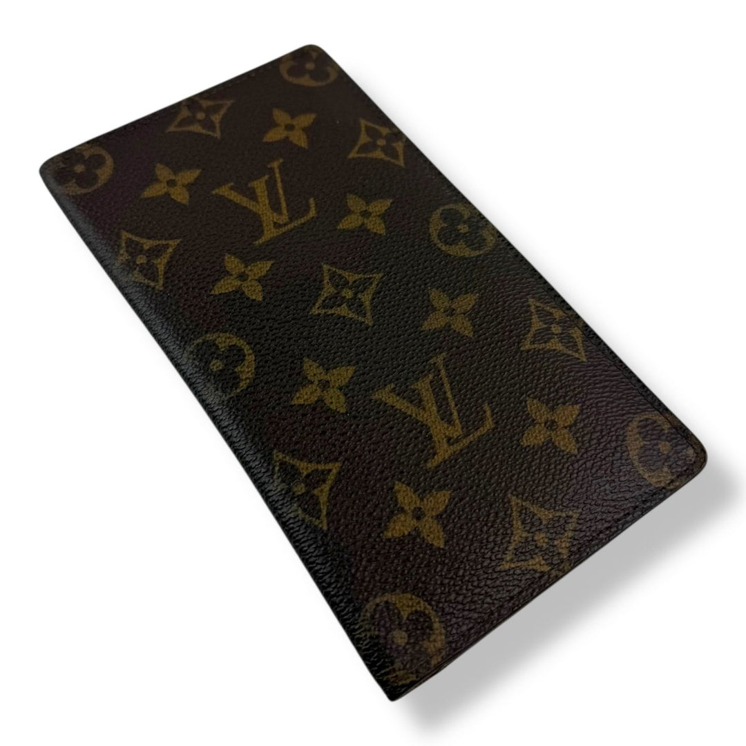 Louis Vuitton Long Bifold Brown Monogram Wallet - Lux Central