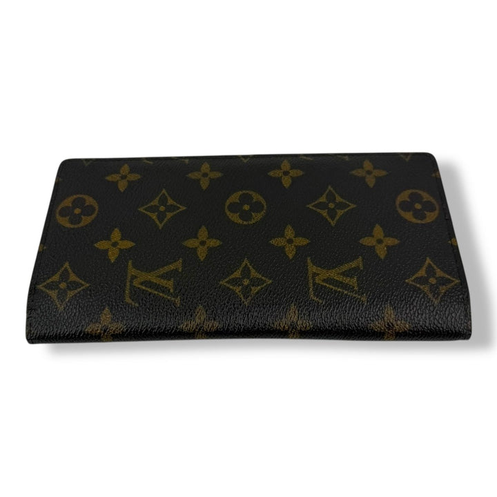 Louis Vuitton Long Bifold Brown Monogram Wallet - Lux Central