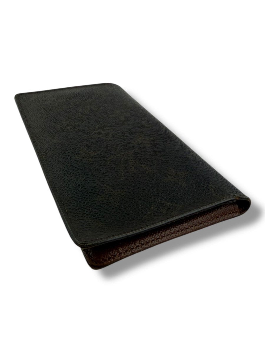 Louis Vuitton Long Bifold Brown Monogram Wallet - Lux Central