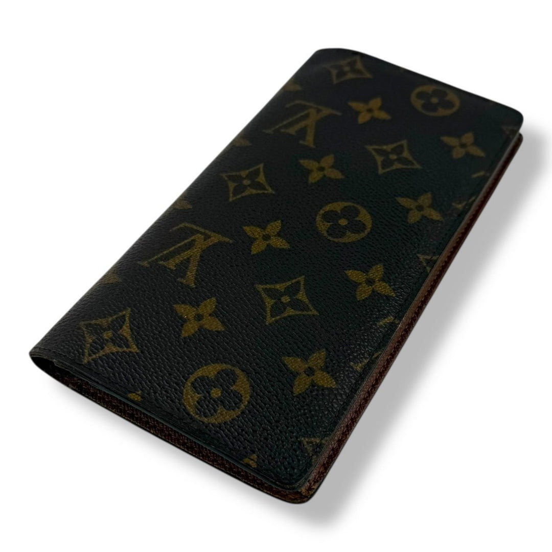 Louis Vuitton Long Bifold Brown Monogram Wallet - Lux Central