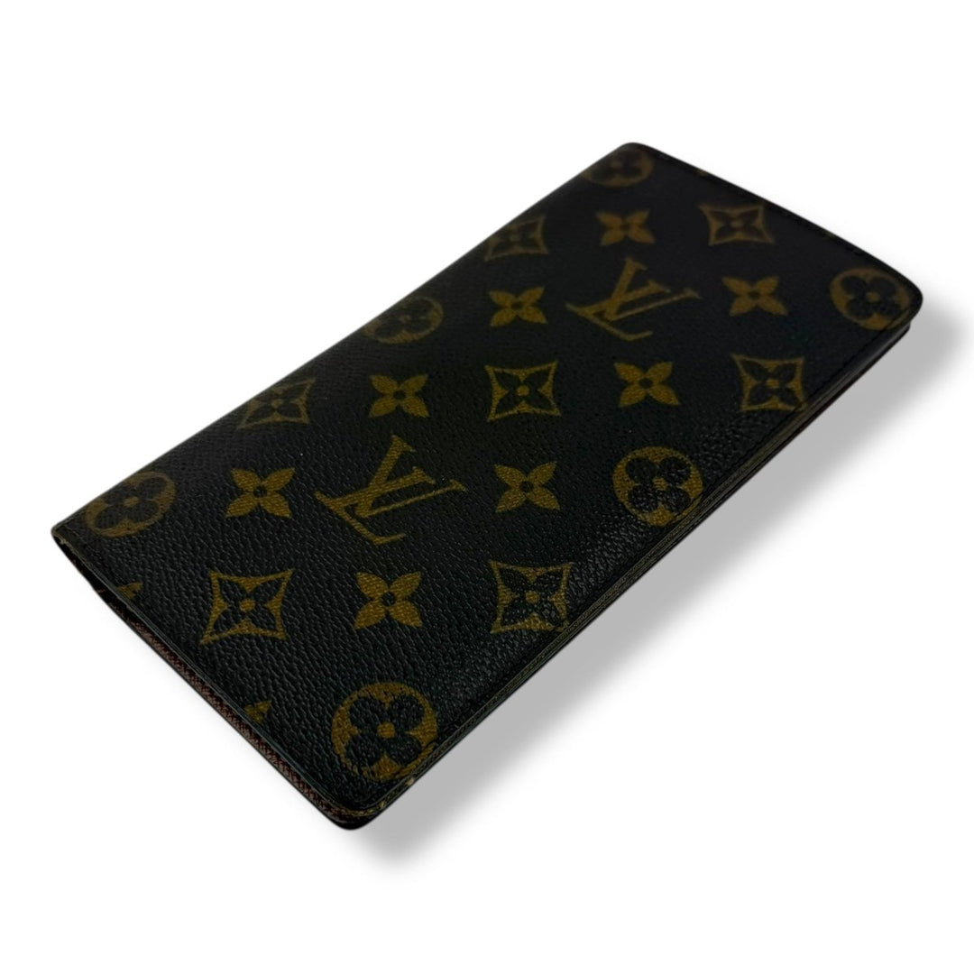 Louis Vuitton Long Bifold Brown Monogram Wallet - Lux Central