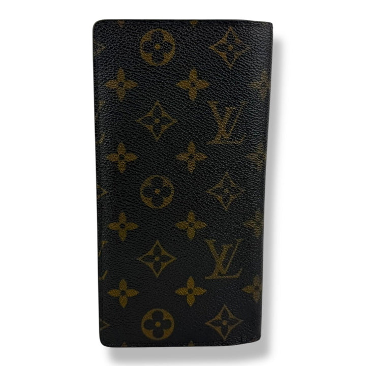 Louis Vuitton Long Bifold Brown Monogram Wallet - Lux Central