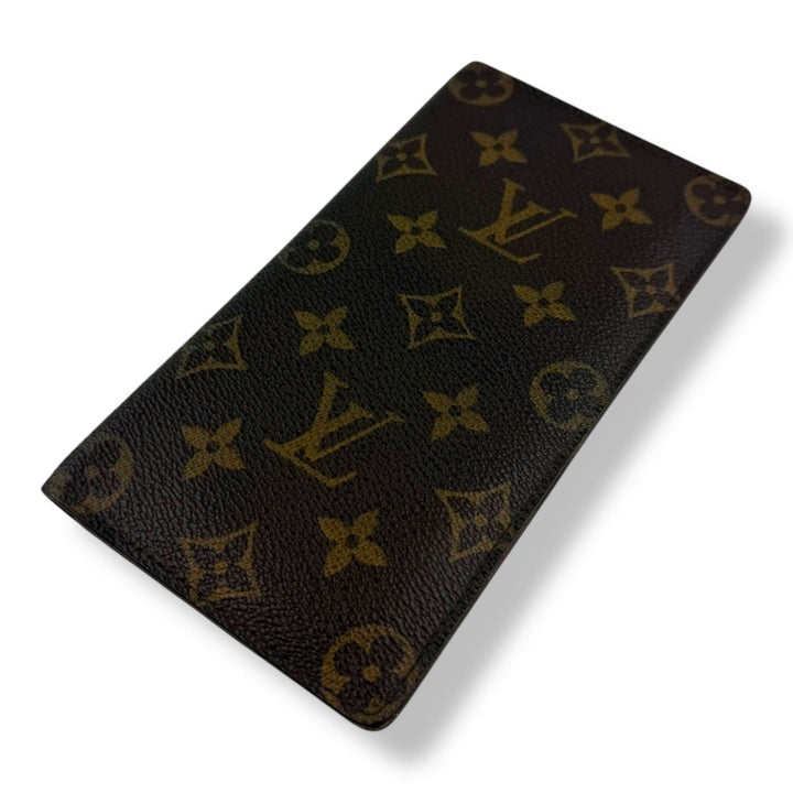 Louis Vuitton Long Bifold Brown Monogram Wallet - Lux Central