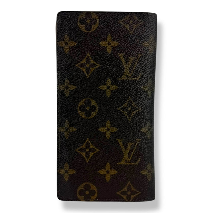 Louis Vuitton Long Bifold Brown Monogram Wallet - Lux Central