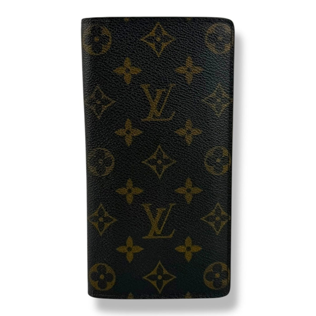 Louis Vuitton Long Bifold Brown Monogram Wallet - Lux Central