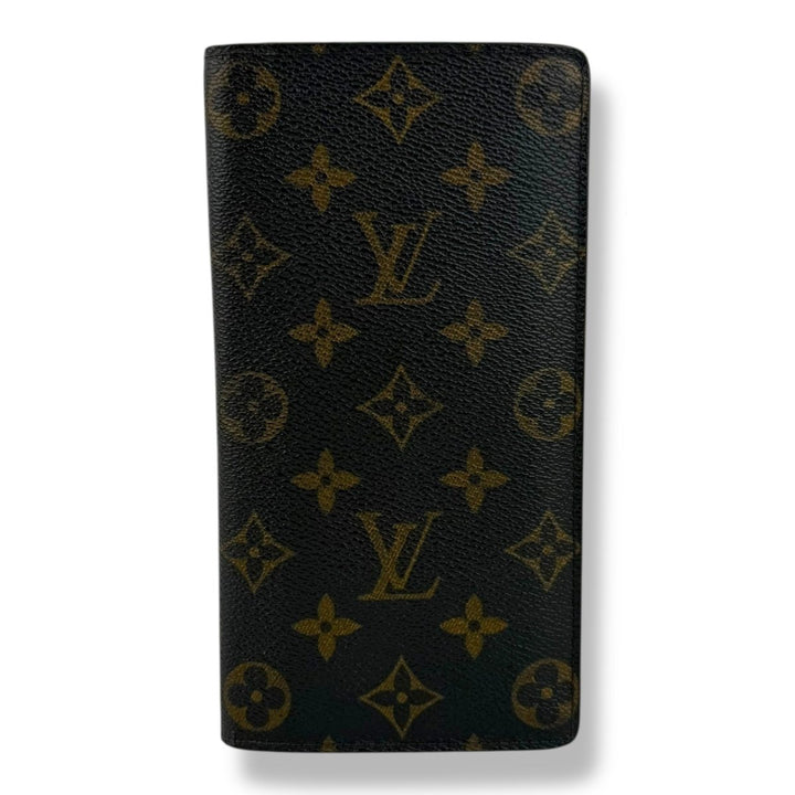 Louis Vuitton Long Bifold Brown Monogram Wallet - Lux Central