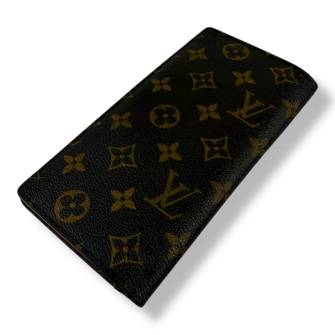 Louis Vuitton Long Bifold Brown Monogram Wallet - Lux Central