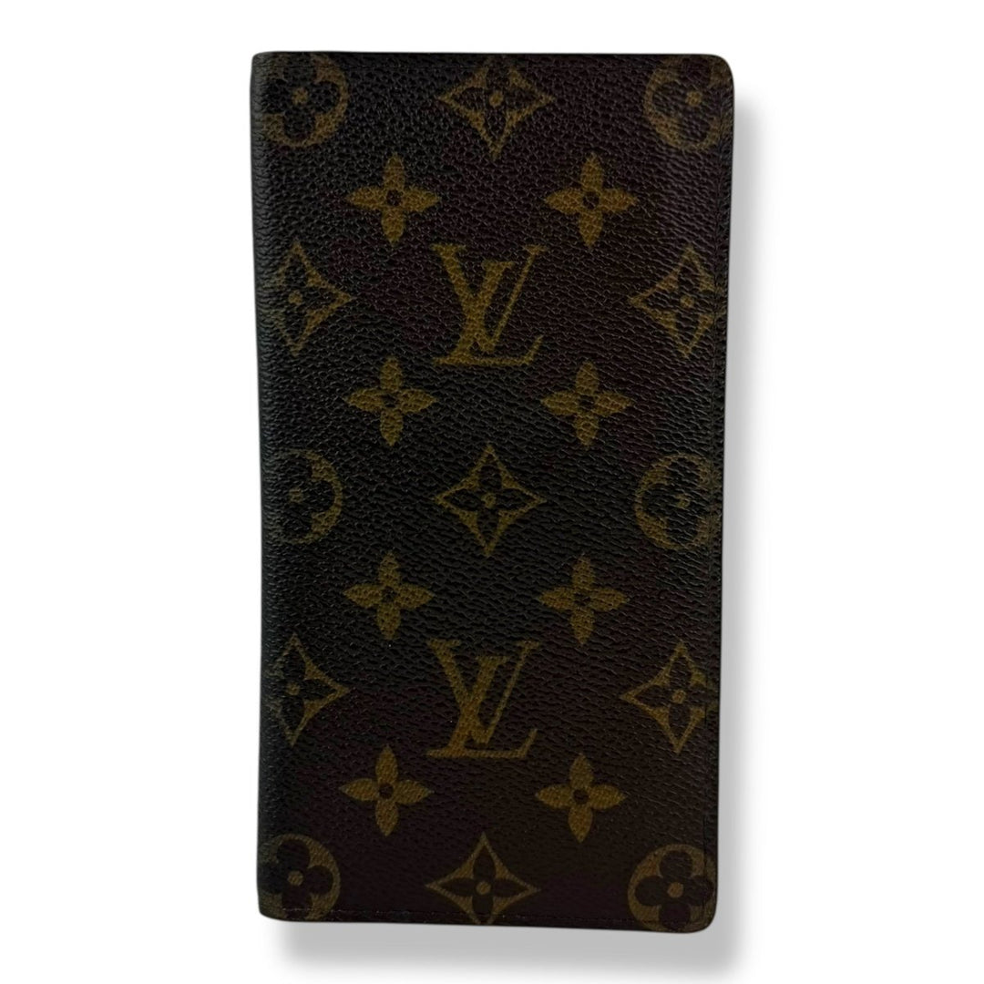 Louis Vuitton Long Bifold Brown Monogram Wallet - Lux Central
