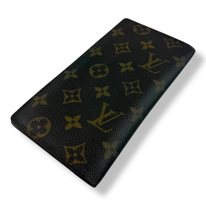 Louis Vuitton Long Bifold Brown Monogram Wallet - Lux Central