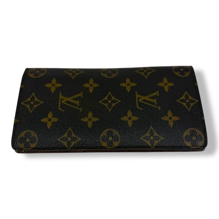 Louis Vuitton Long Bifold Brown Monogram Wallet - Lux Central