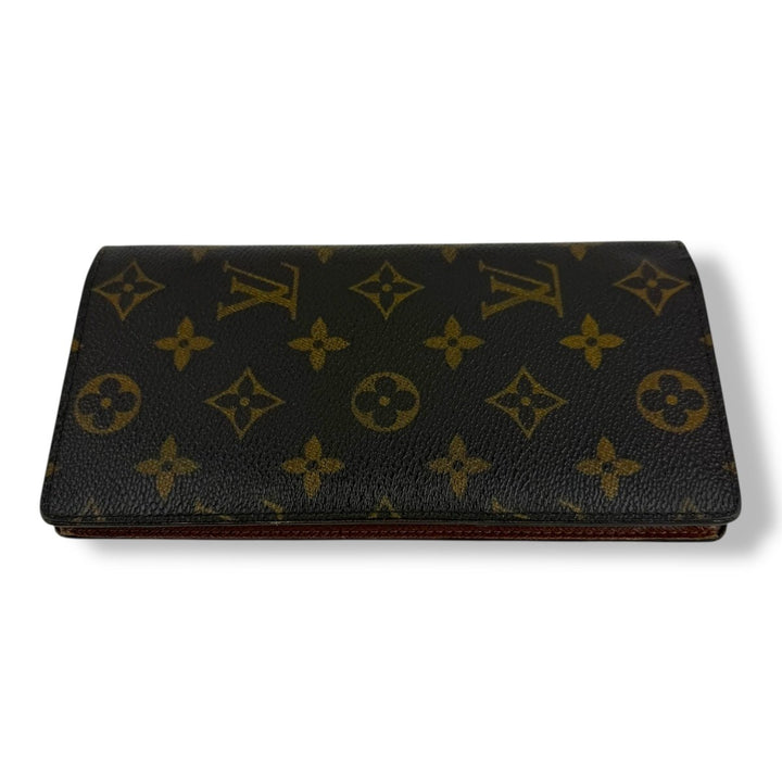 Louis Vuitton Long Bifold Brown Monogram Wallet - Lux Central