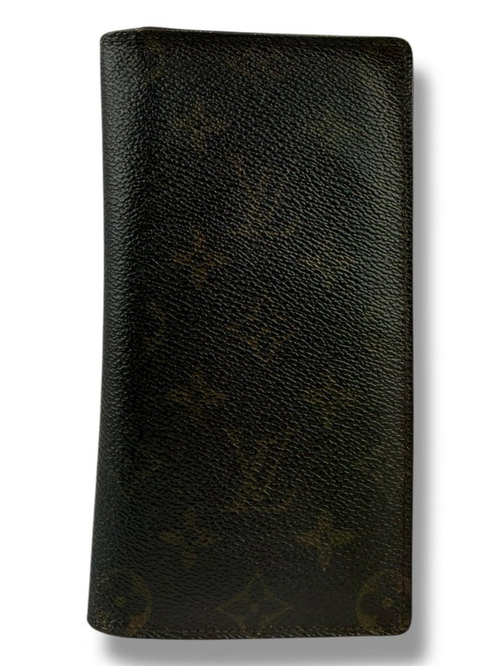 Louis Vuitton Long Bifold Brown Monogram Wallet - Lux Central