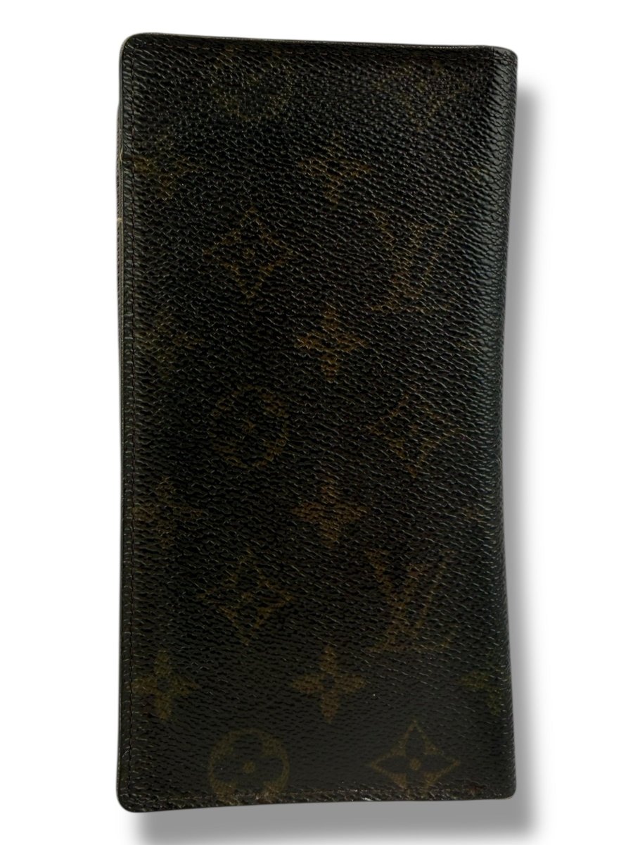 Louis Vuitton Long Bifold Brown Monogram Wallet - Lux Central