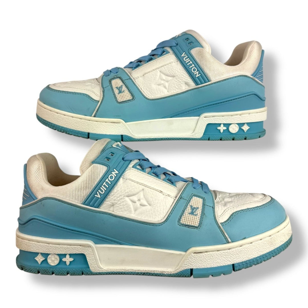 Louis Vuitton Low Blue/White UK 6 / EU 39 - Lux Central