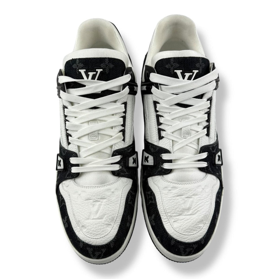 Louis Vuitton Low Denim Black/White UK 11 / EU 45 - Lux Central