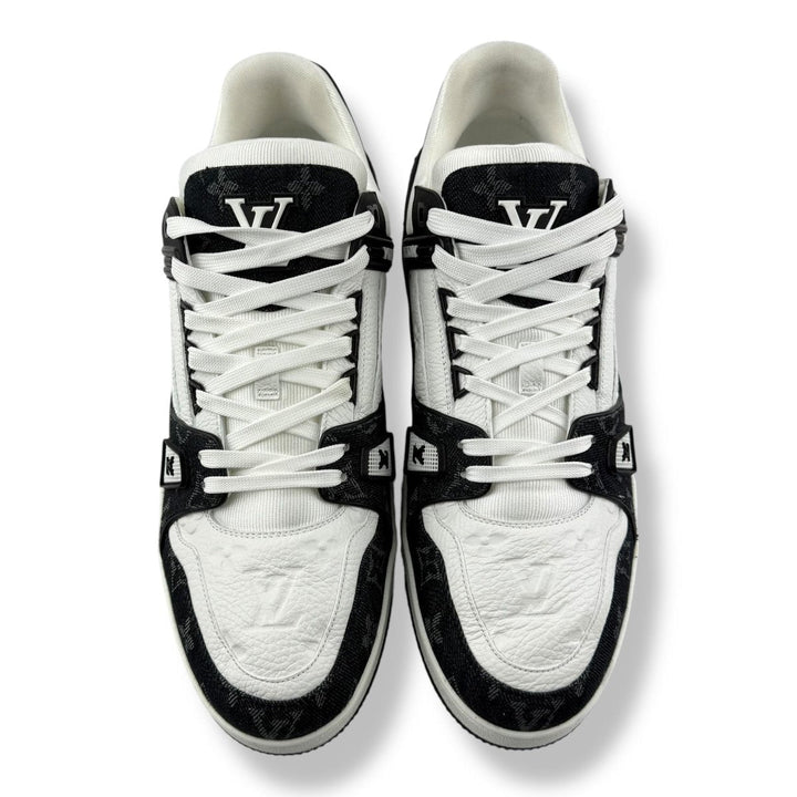 Louis Vuitton Low Denim Black/White UK 11 / EU 45 - Lux Central