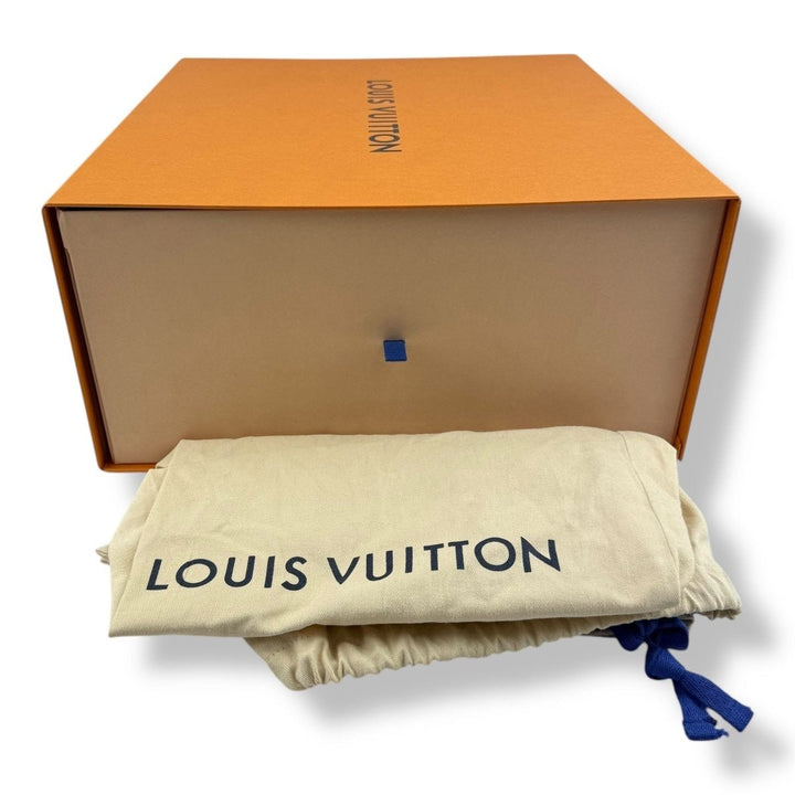 Louis Vuitton Low Denim Black/White UK 11 / EU 45 - Lux Central