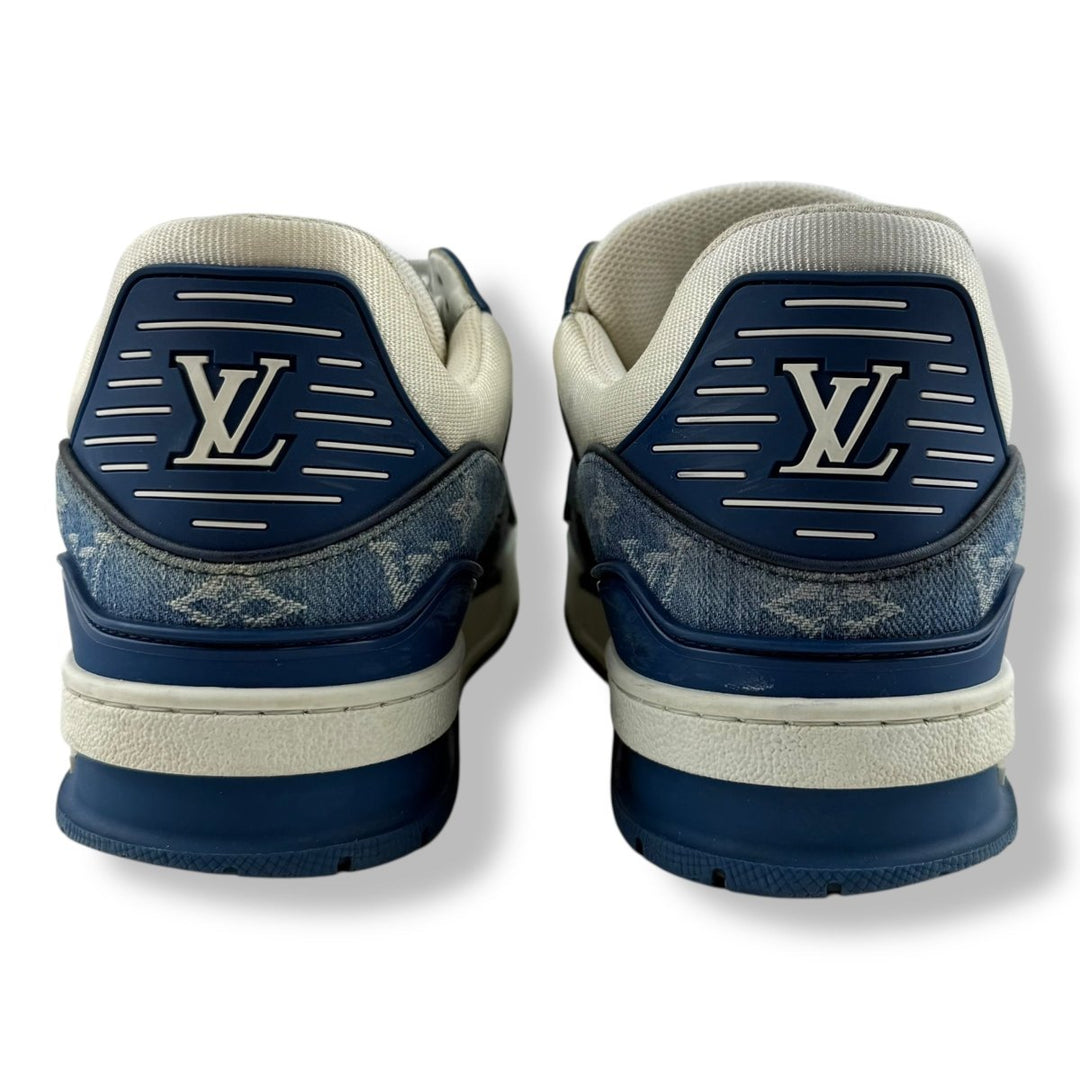 Louis Vuitton Low Denim Blue/White UK 8 / EU 42 - Lux Central