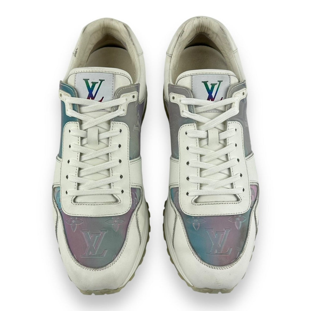 Louis Vuitton LV White Iridescent Run Away UK 6.5 / EU 40.5 - Lux Central