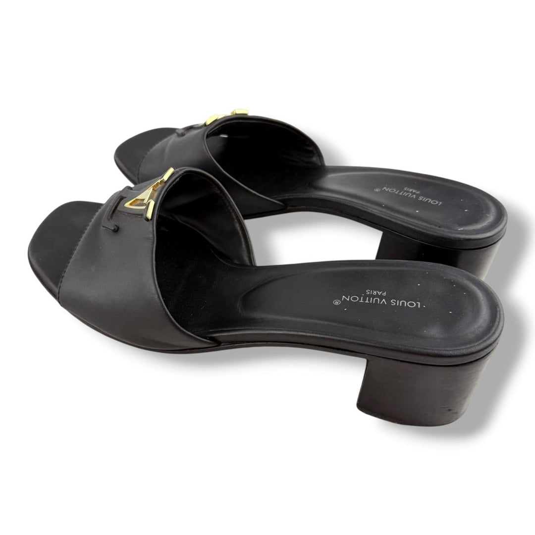 Louis Vuitton Mare Mules Black UK 5 - Lux Central