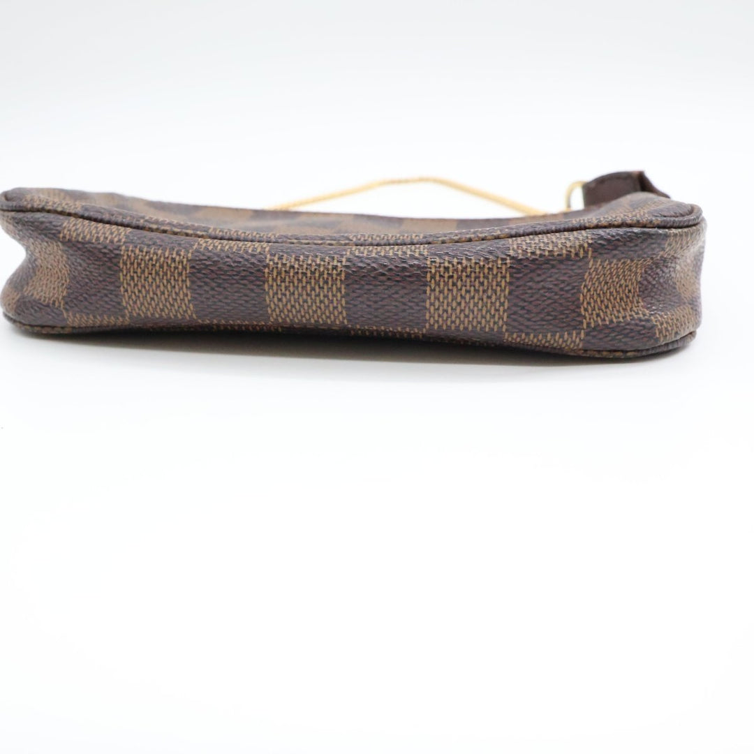 Louis Vuitton Medium Pochette Accessories Brown Damier Clutch Bag - Lux Central