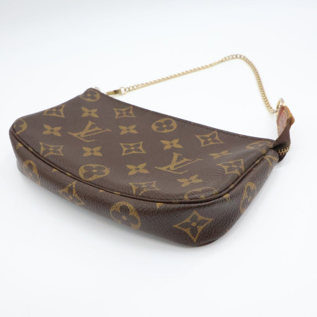 Louis Vuitton Medium Pochette Accessories Brown Monogram Bag - Lux Central