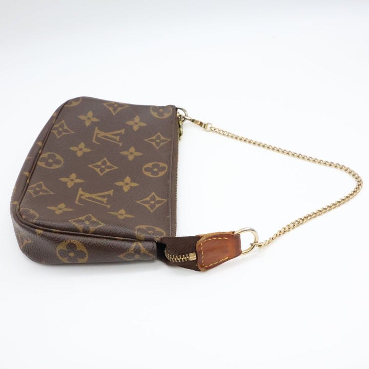 Louis Vuitton Medium Pochette Accessories Brown Monogram Bag - Lux Central