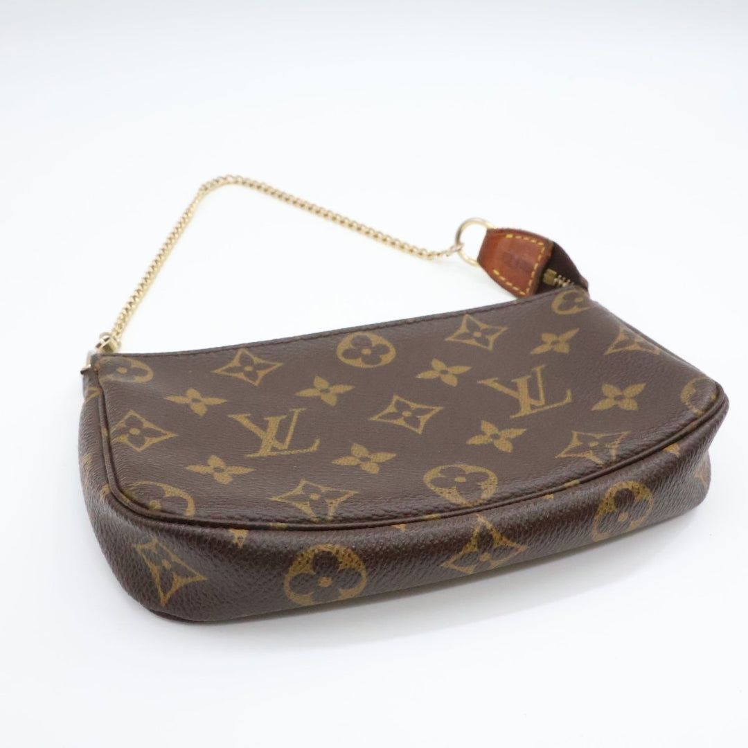 Louis Vuitton Medium Pochette Accessories Brown Monogram Bag - Lux Central