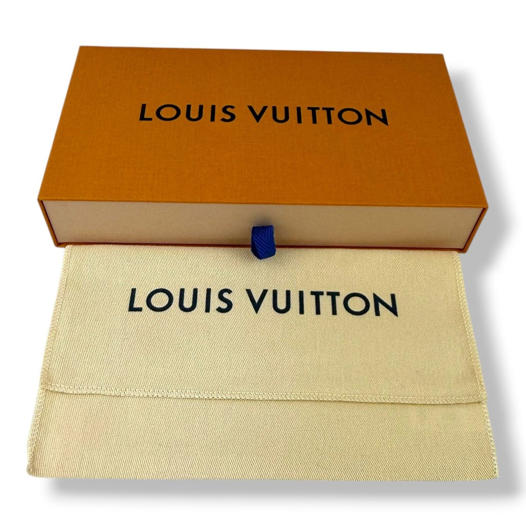 Louis Vuitton Medium Pochette Accessories Brown Monogram Clutch Bag - Lux Central