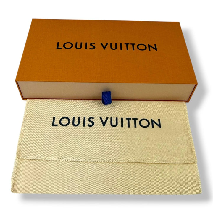 Louis Vuitton Medium Pochette Accessories Brown Monogram Clutch Bag - Lux Central