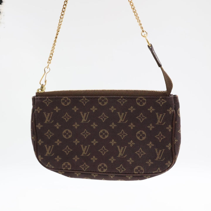 Louis Vuitton Medium Pochette Accessories Lin Monogram Clutch Bag - Lux Central