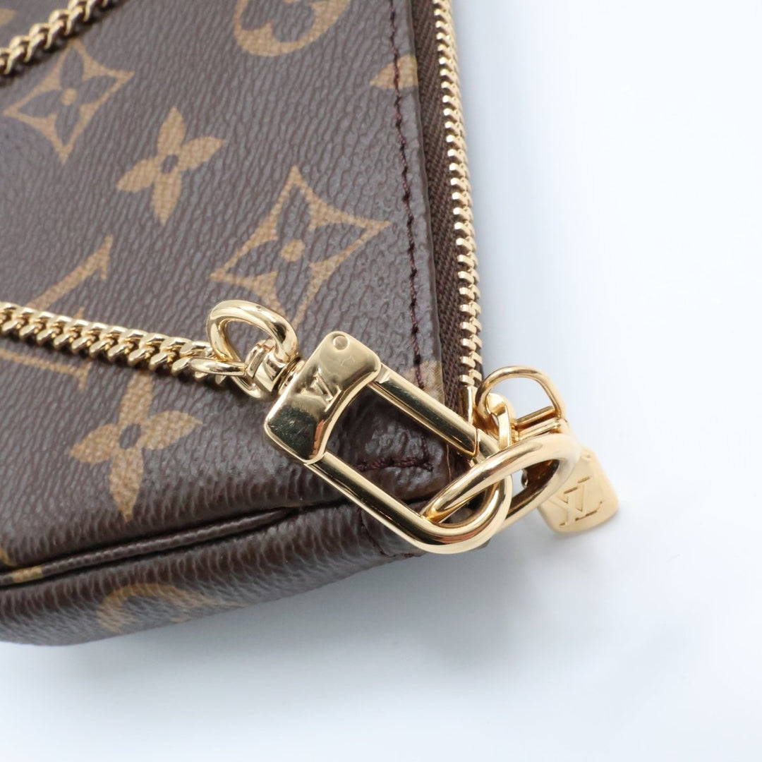 Louis Vuitton Mini Pochette Accessories Brown Monogram Bag - Lux Central