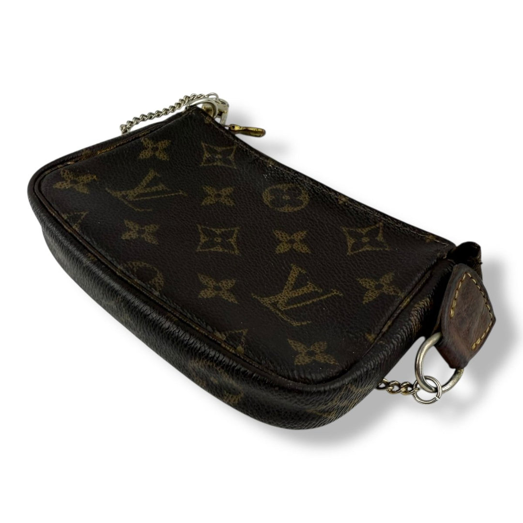 Louis Vuitton Mini Pochette Accessories Damier Brown Bag - Lux Central