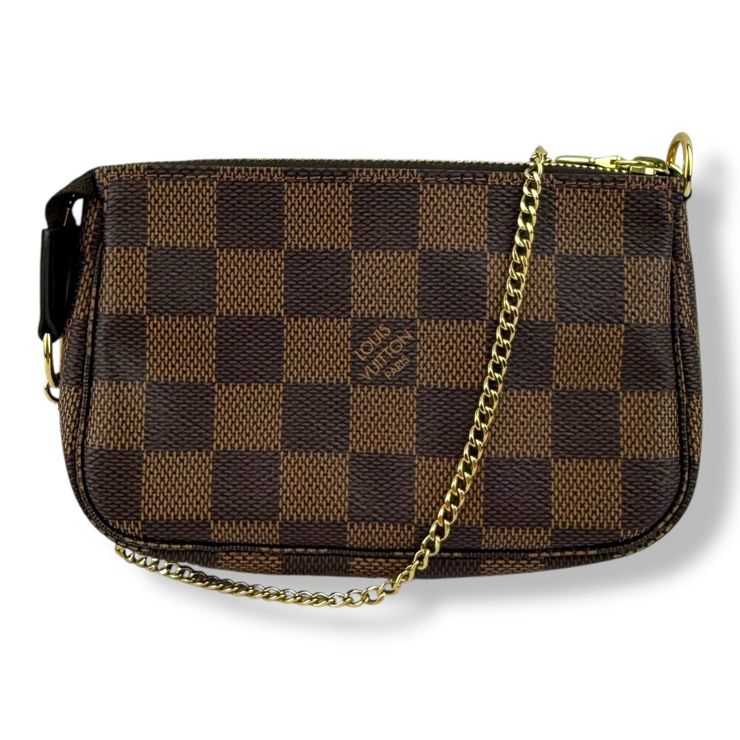 Louis Vuitton Mini Pochette Accessories Damier Ebene - Lux Central